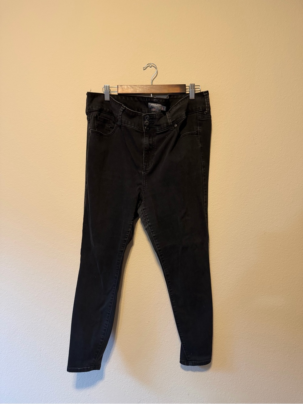 torrid Black High-Rise Skinny Jeans